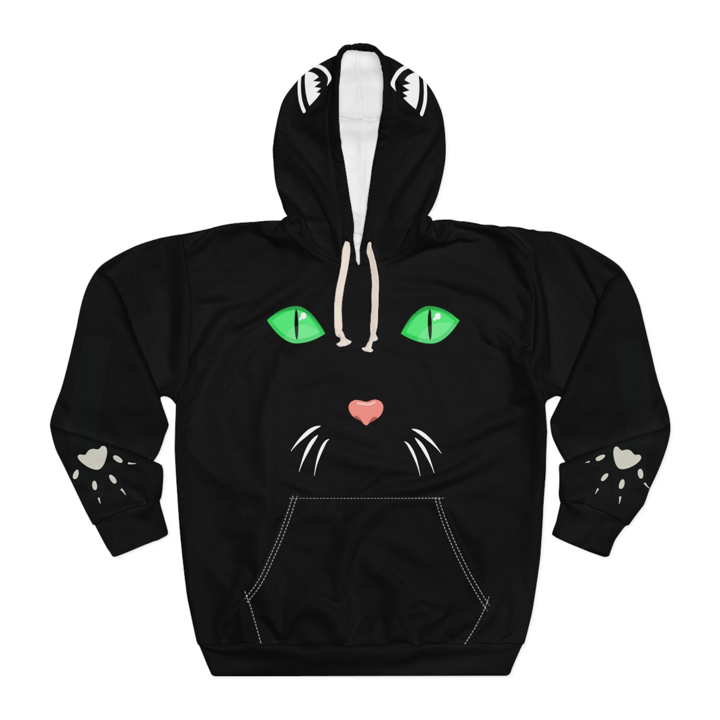 Happy Prowl O Ween Cat Halloween Pullover Hoodie