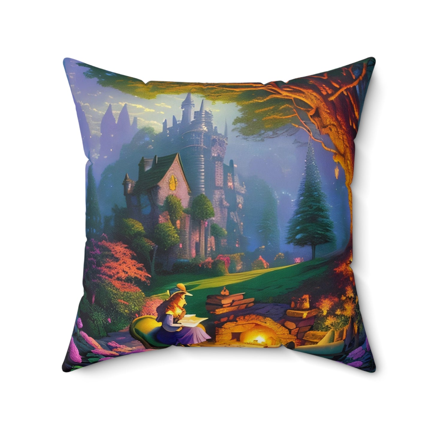 Fairytales, Spun Polyester Square Pillow