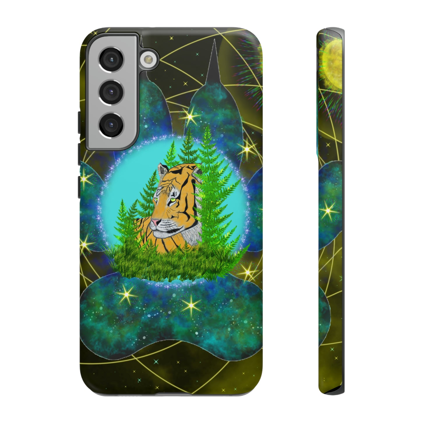 Tiger Medicine Totem Protective Phone Case, Samsung, iPhone, Pixel, all sizes