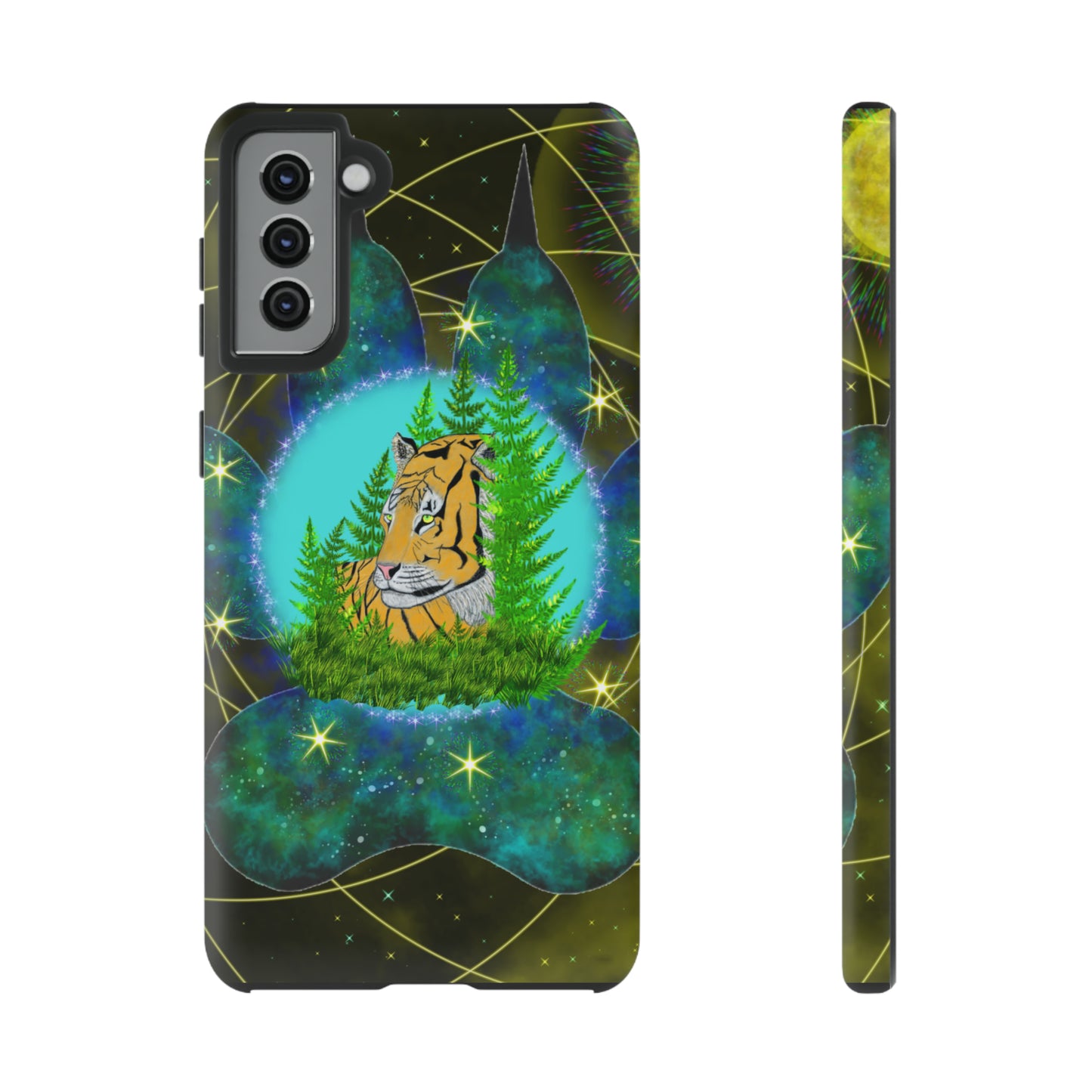 Tiger Medicine Totem Protective Phone Case, Samsung, iPhone, Pixel, all sizes