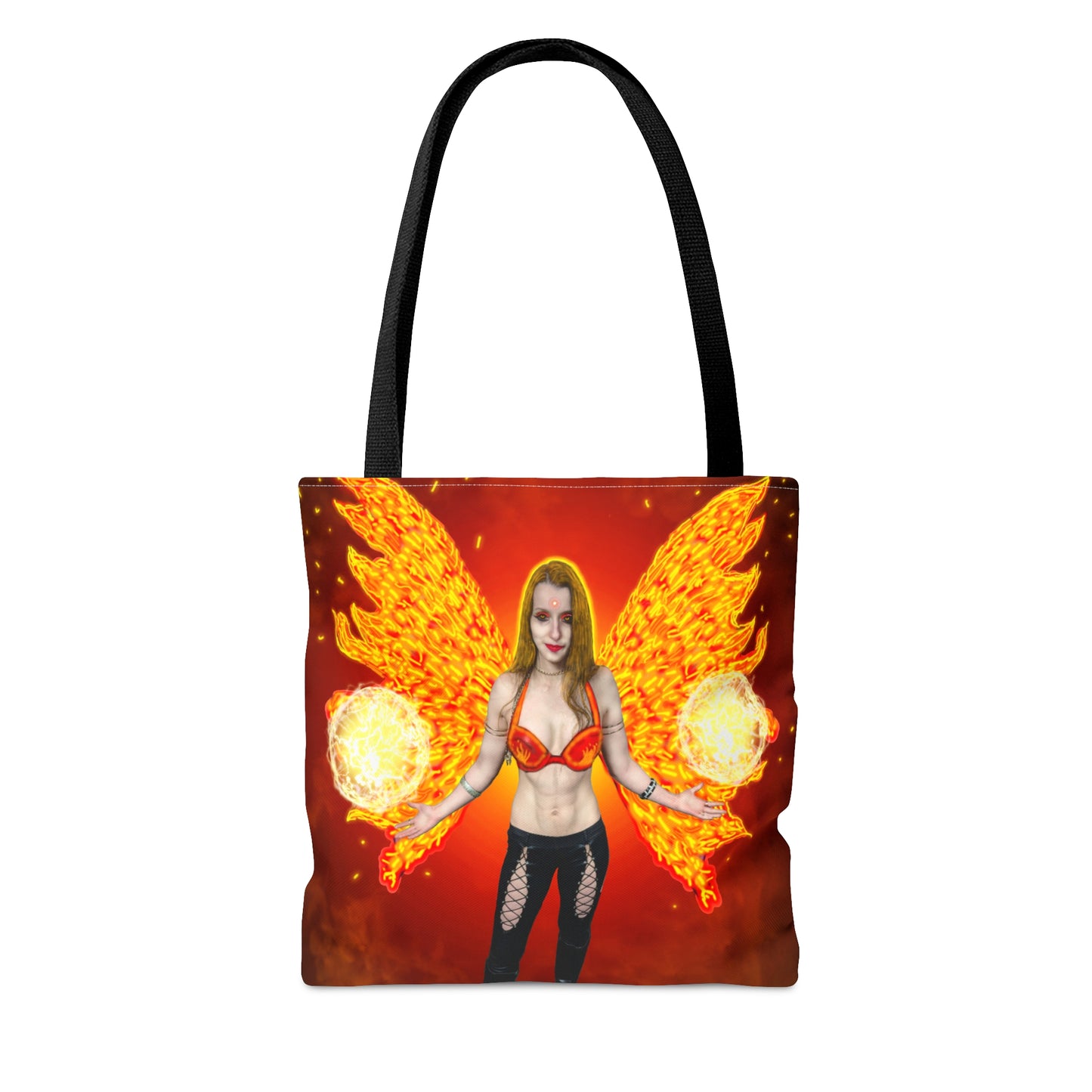 Mystic Fire Fairy Tote Bag