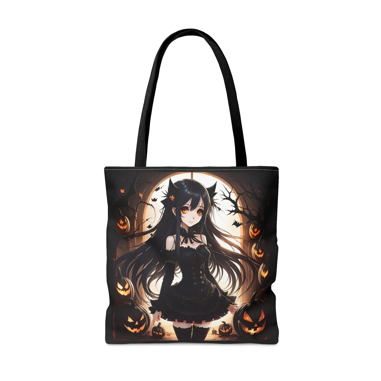 Anime Halloween Girl, Halloween Candy Tote Bag, Laptop Bag, Shoulder Bag