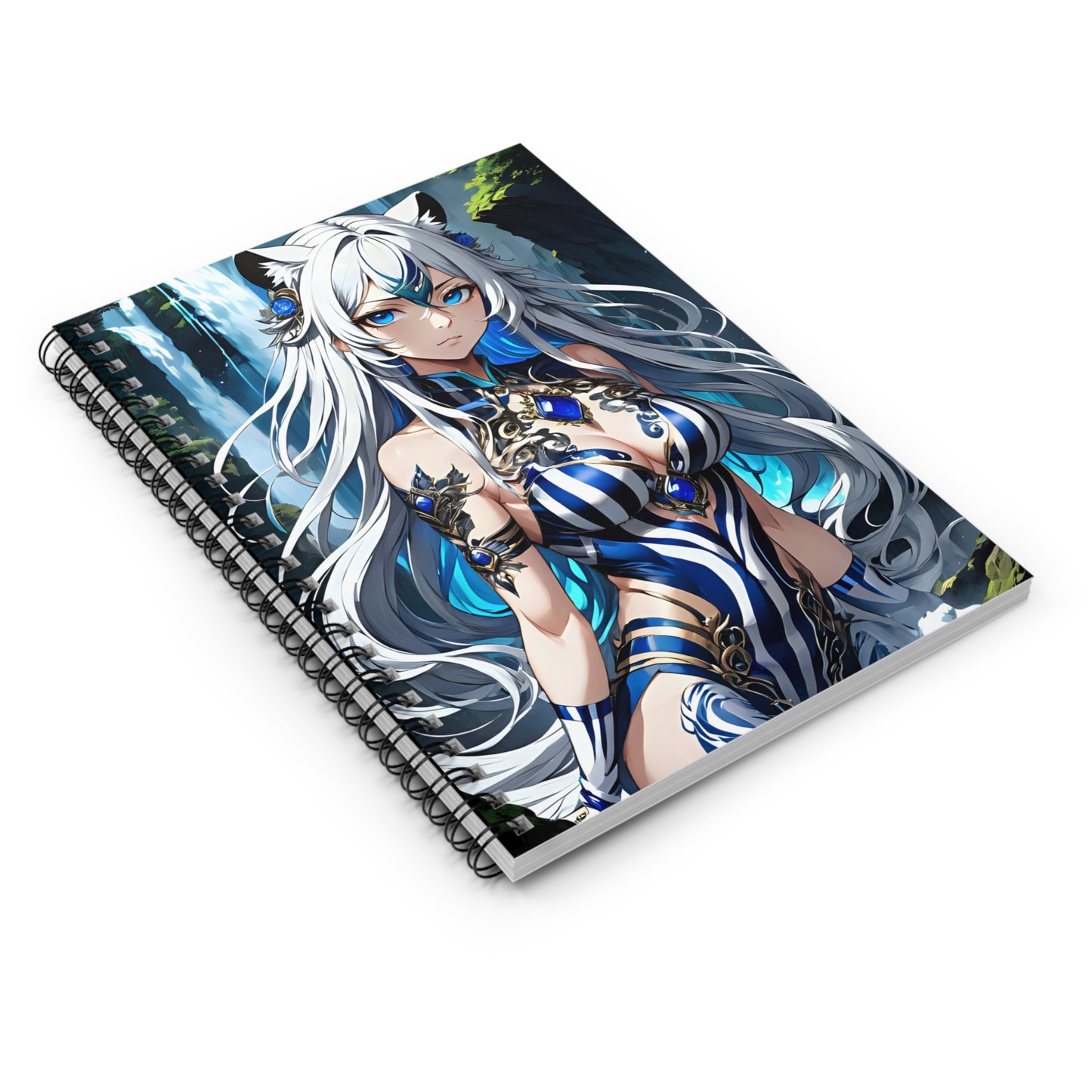 Sapphire Blue Tigress, Notebook