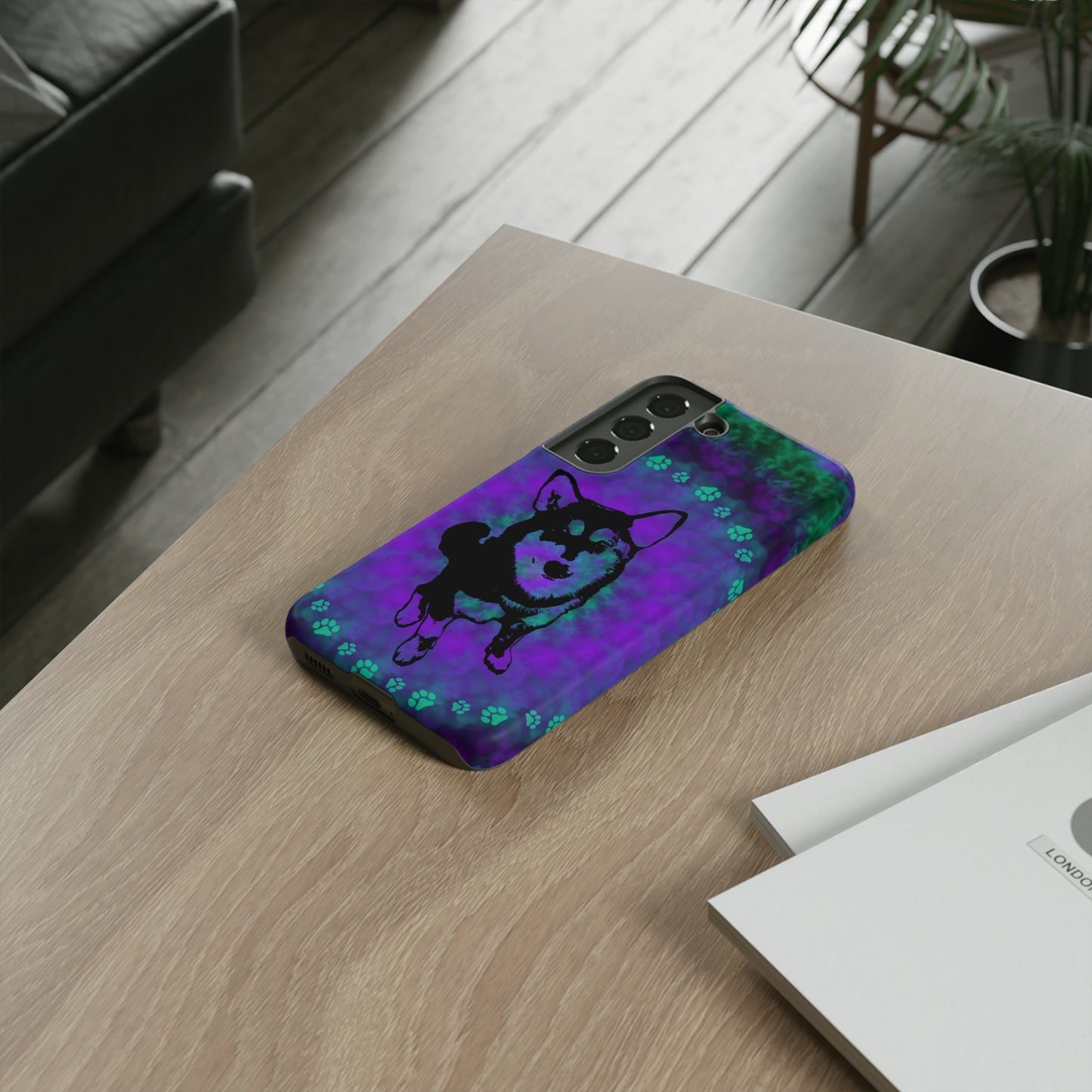 Malamute Protective Phone Case, Samsung, iPhone, Pixel, all sizes