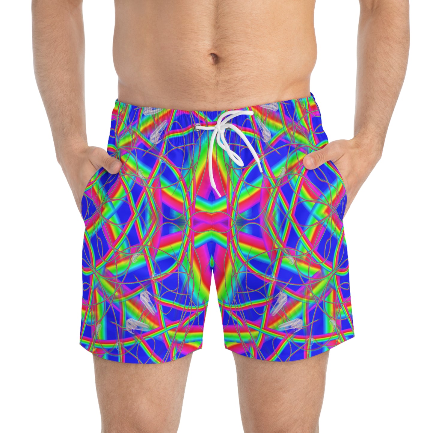 PRIDE Prism Swim Trunks