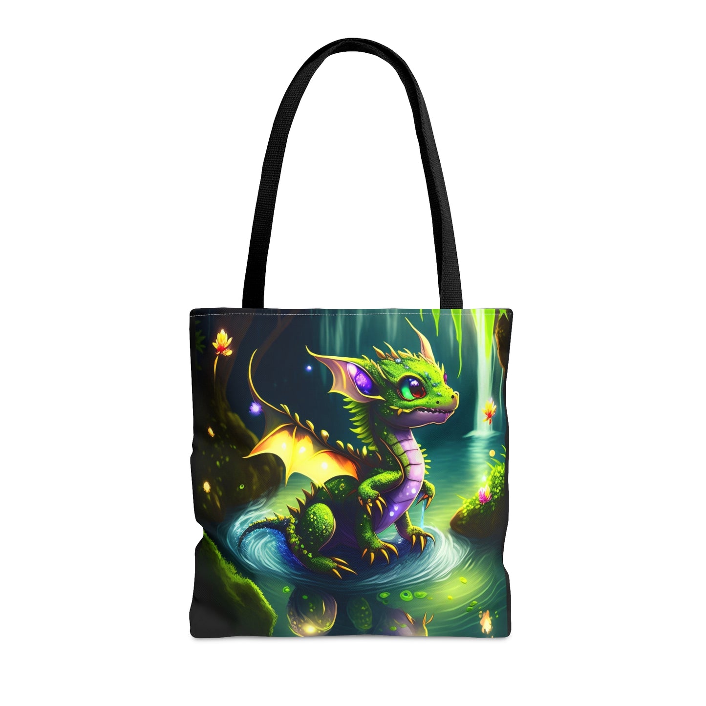 Fae Baby Earth Dragon,Tote Bag