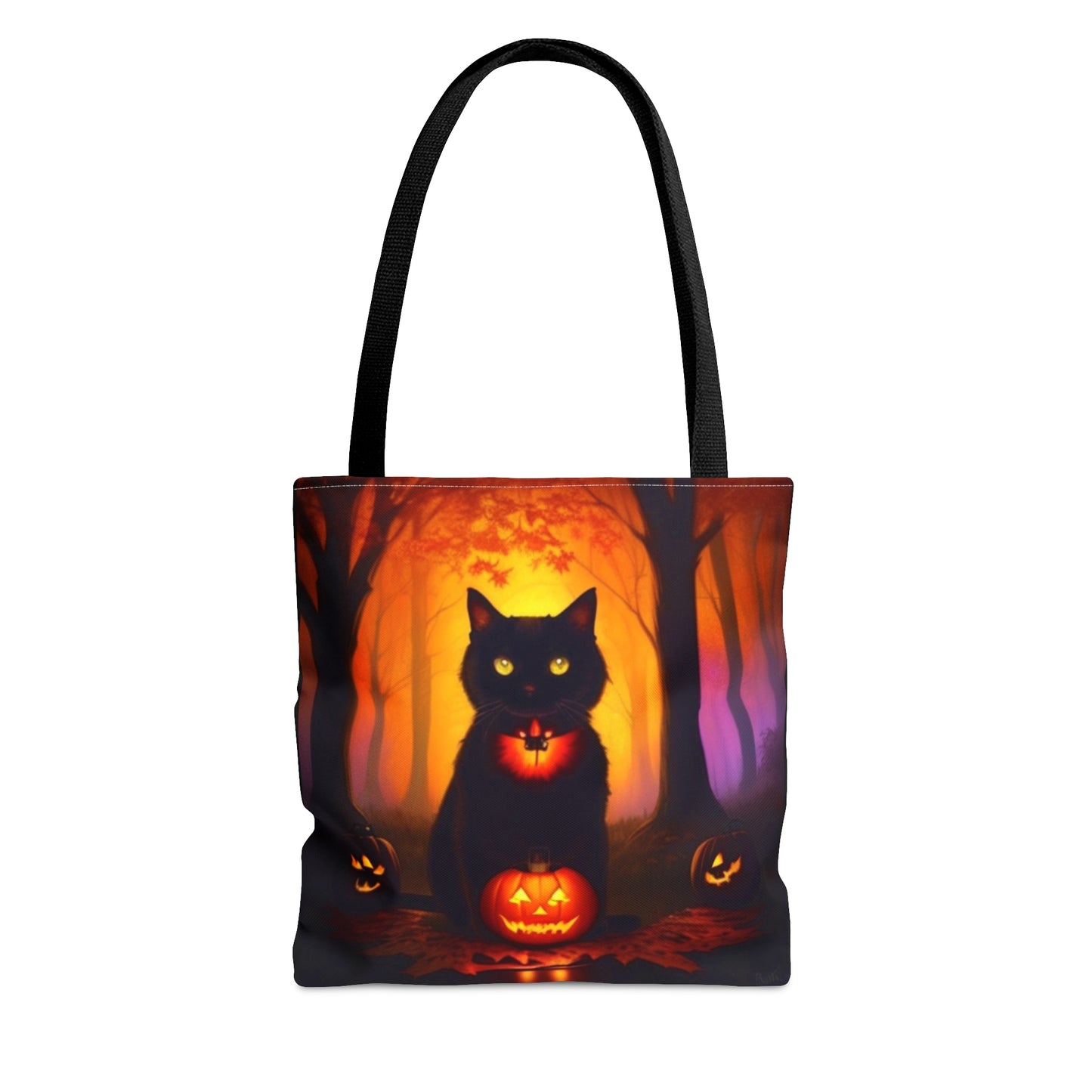 Haunted Forest Halloween Candy Tote Bag