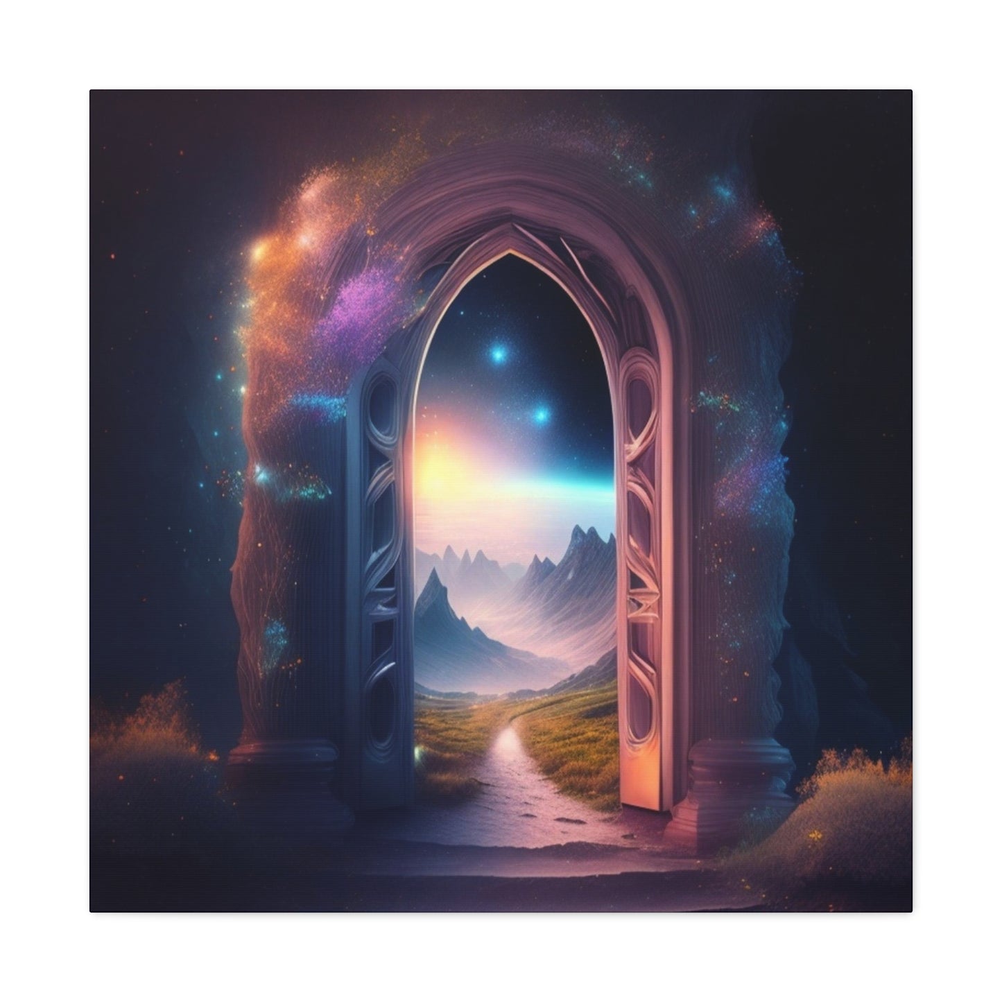 Portal To Another Realm , Canvas Art, Canvas Print, Wall Decor, Original Art, Unique Gifts