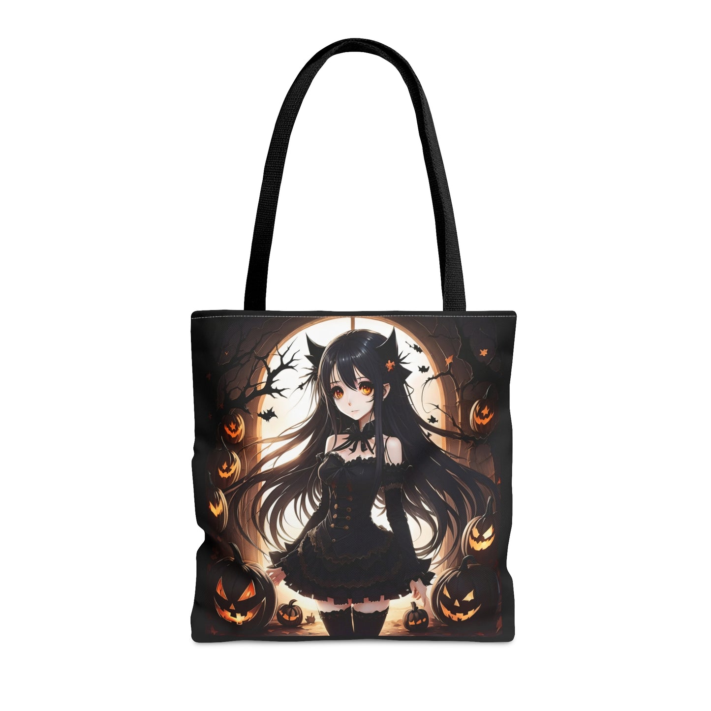 Anime Halloween Girl, Halloween Candy Tote Bag, Laptop Bag, Shoulder Bag