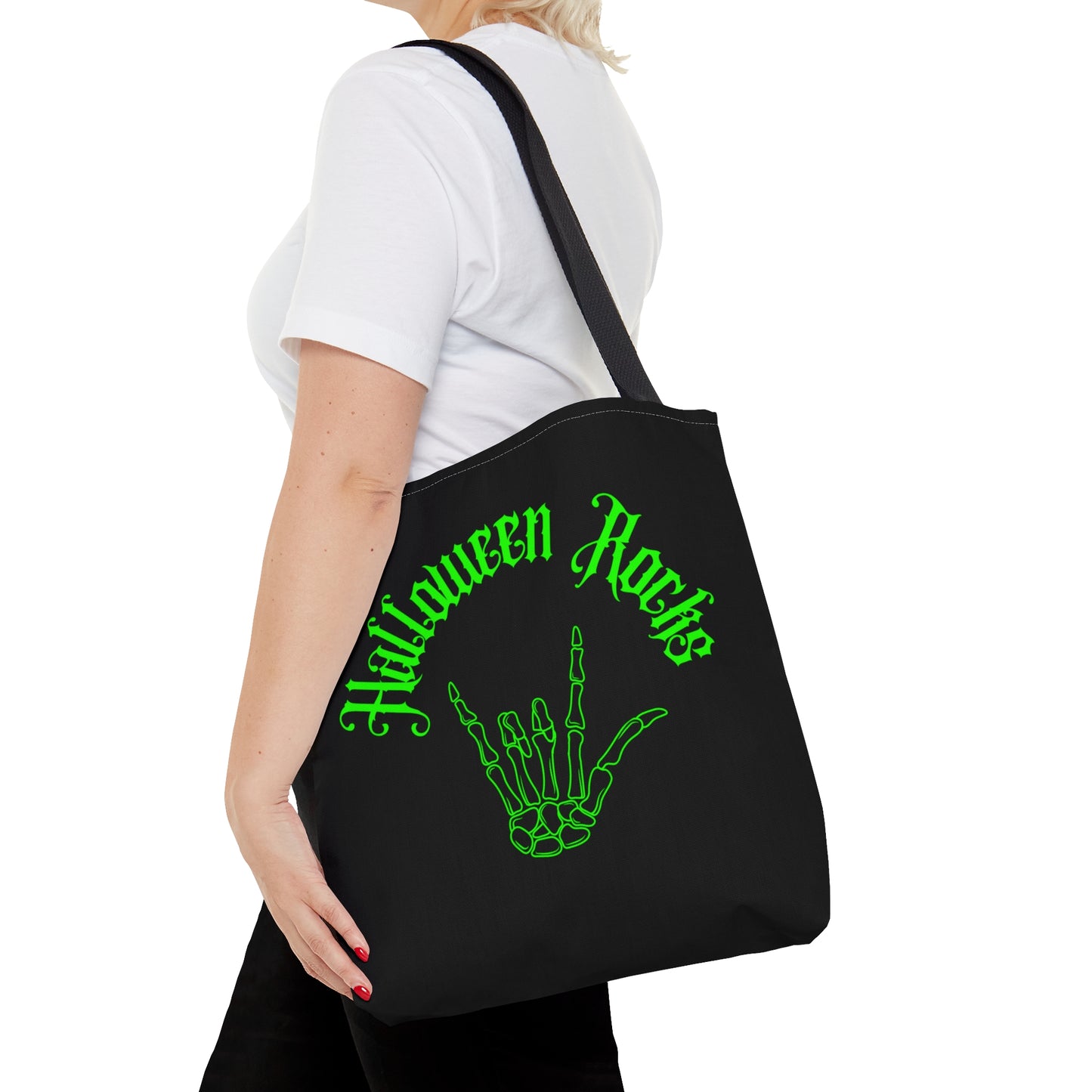 Halloween Rocks, Halloween Candy Tote Bag, Laptop Bag, Shoulder Bag