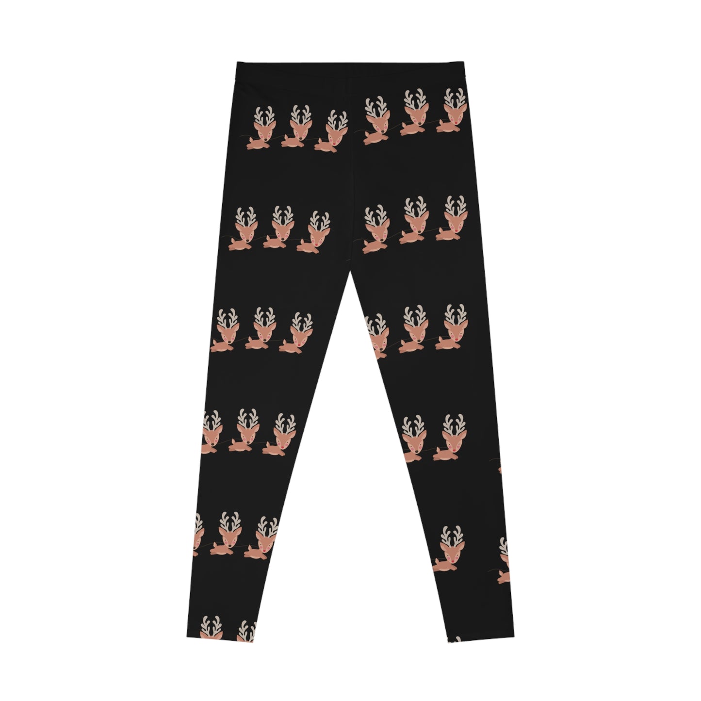 Cute reigndeer Christmas Stretchy Leggings