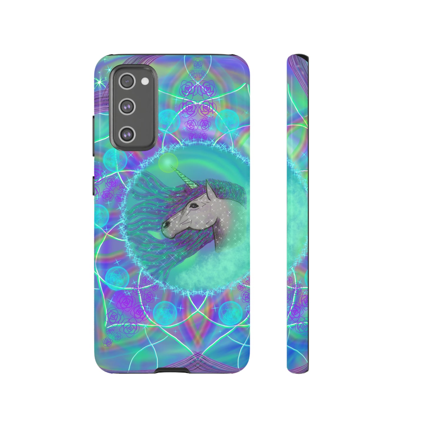 Mystic Unicorn Protective Phone Case, Samsung, iPhone, Pixel, all sizes