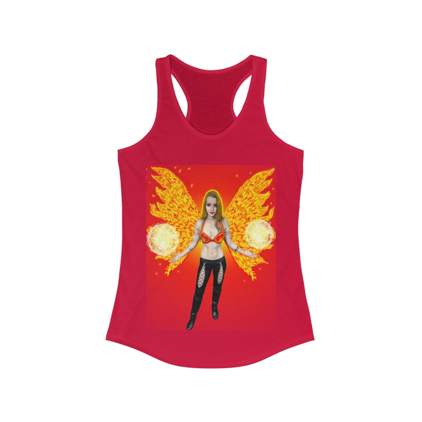 Mystic Forest Fairy Women's Ideal Racerback Tank