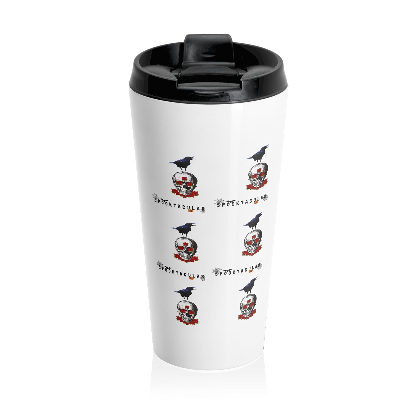 Stainless Steel Spooktacular Halloween Travel Mug with Insert