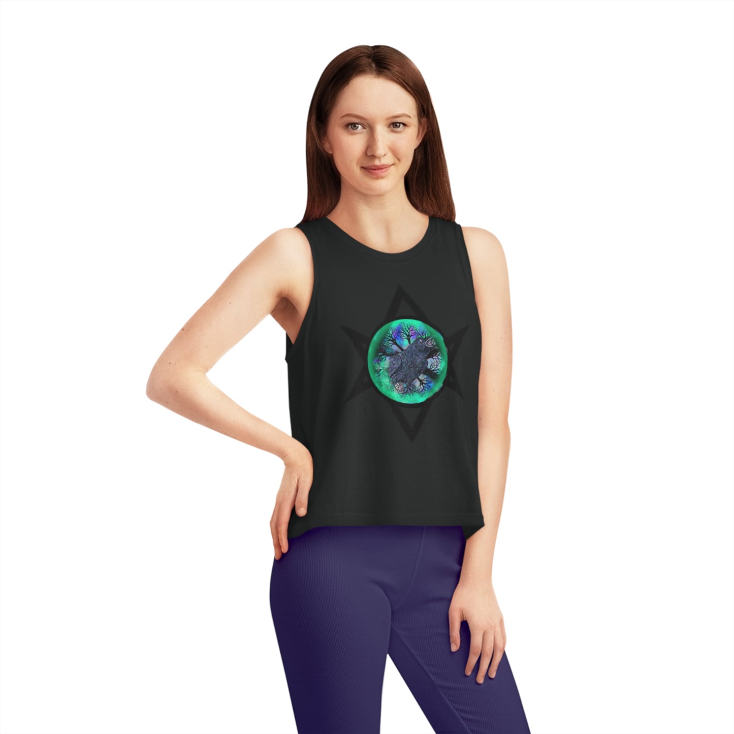 Raven Magick Women's Dancer Cropped Tank Top