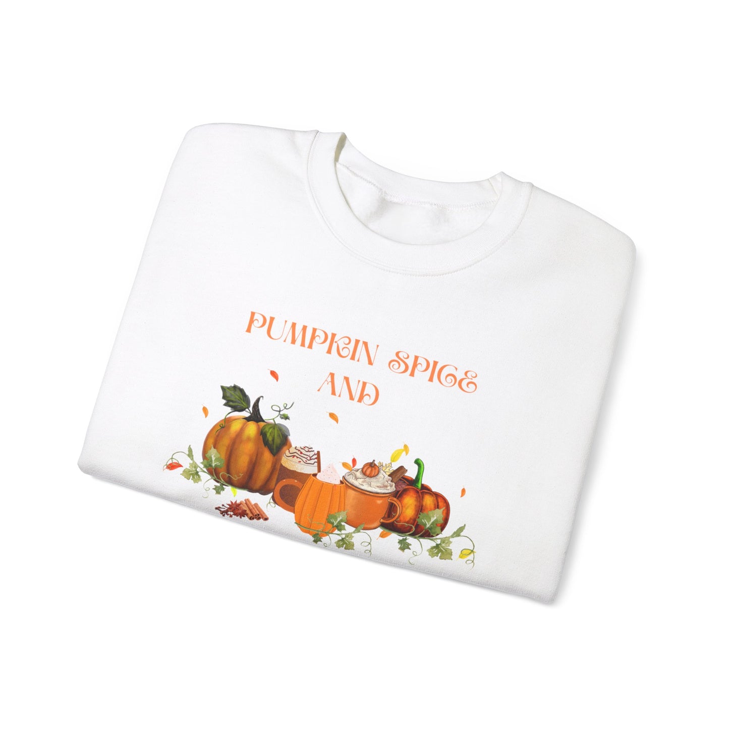 Pumpkin Spice and Everything Nice Crewneck Sweatshirt