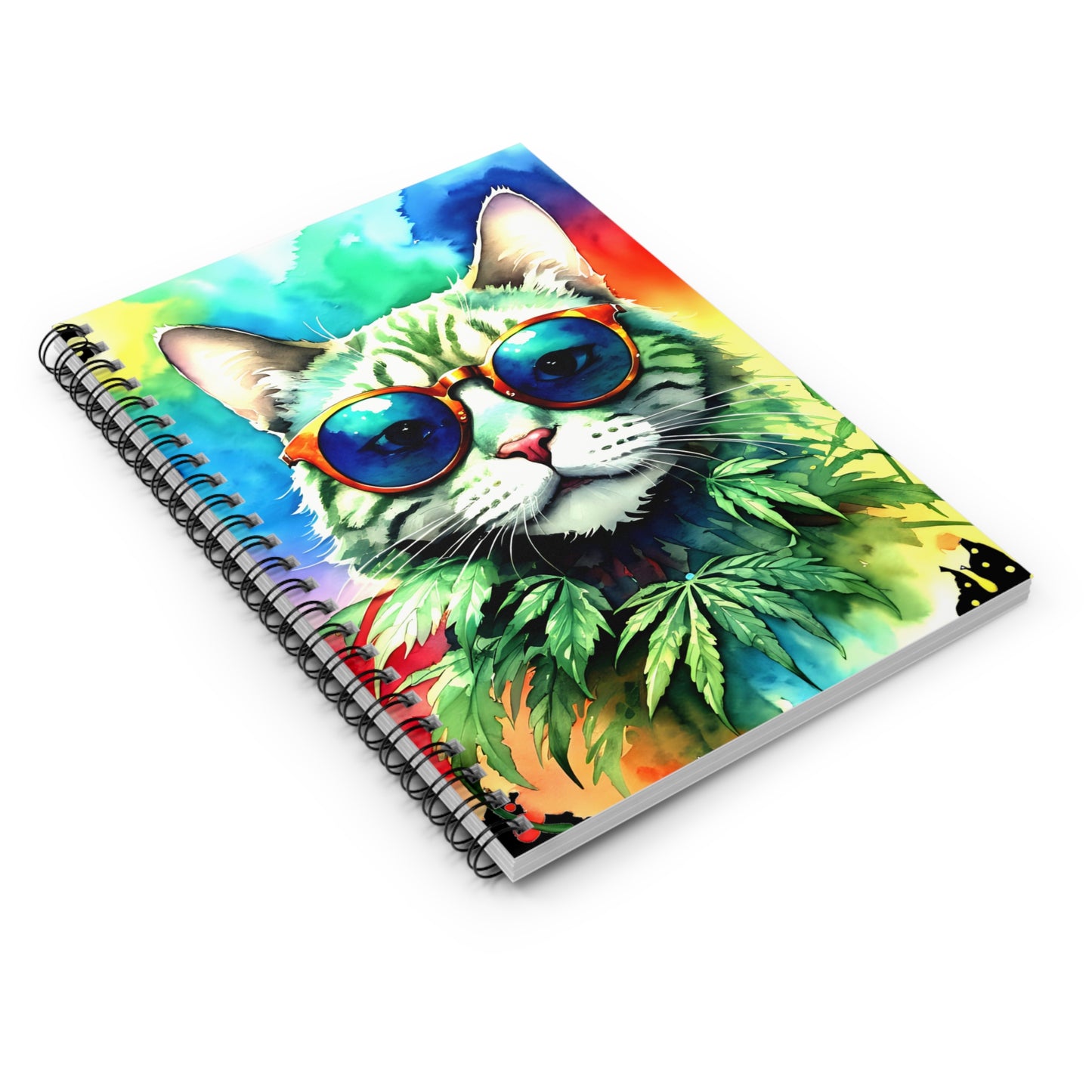 Chasing The Rainbow Cat, Notebook