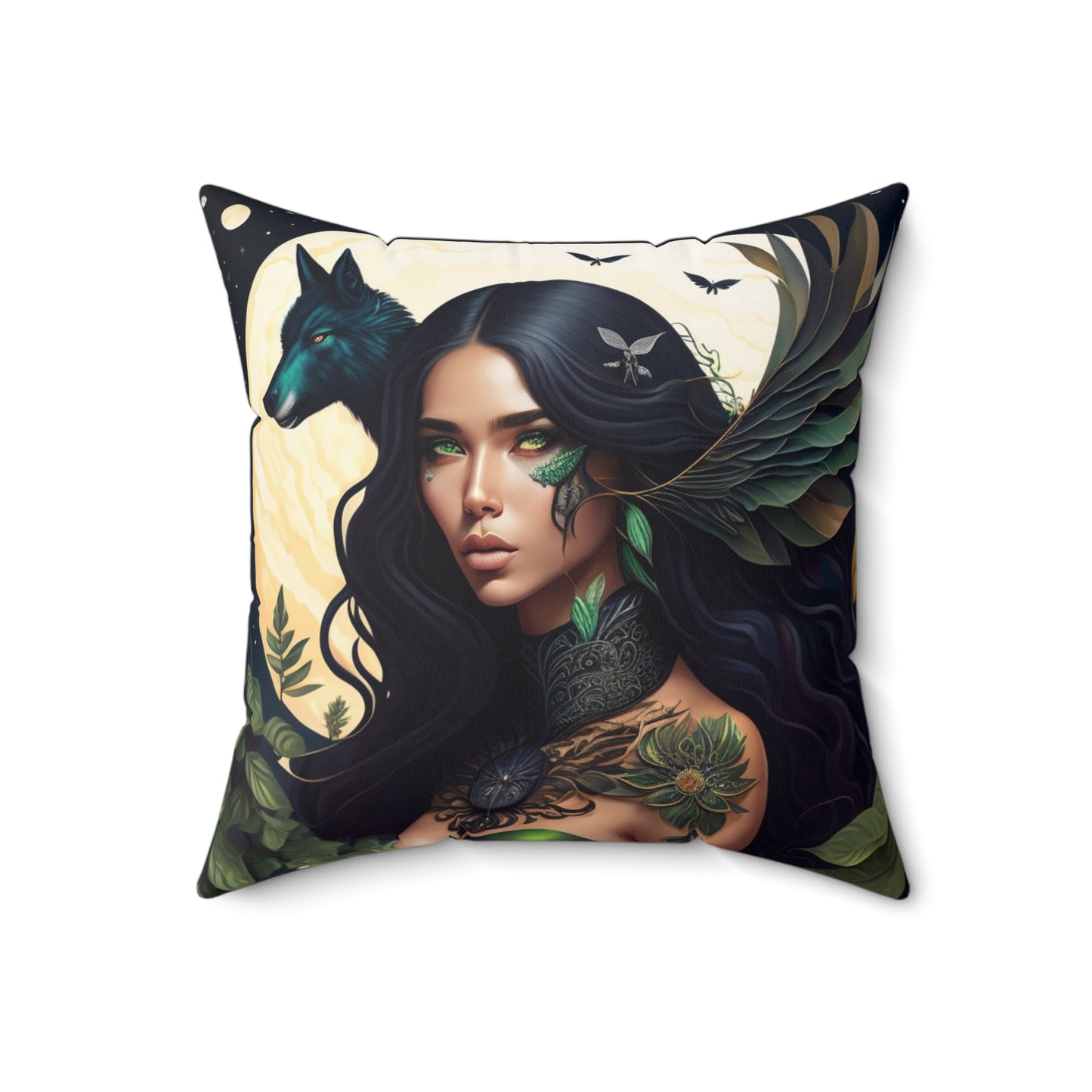 The Mistress, Spun Polyester Square Pillow