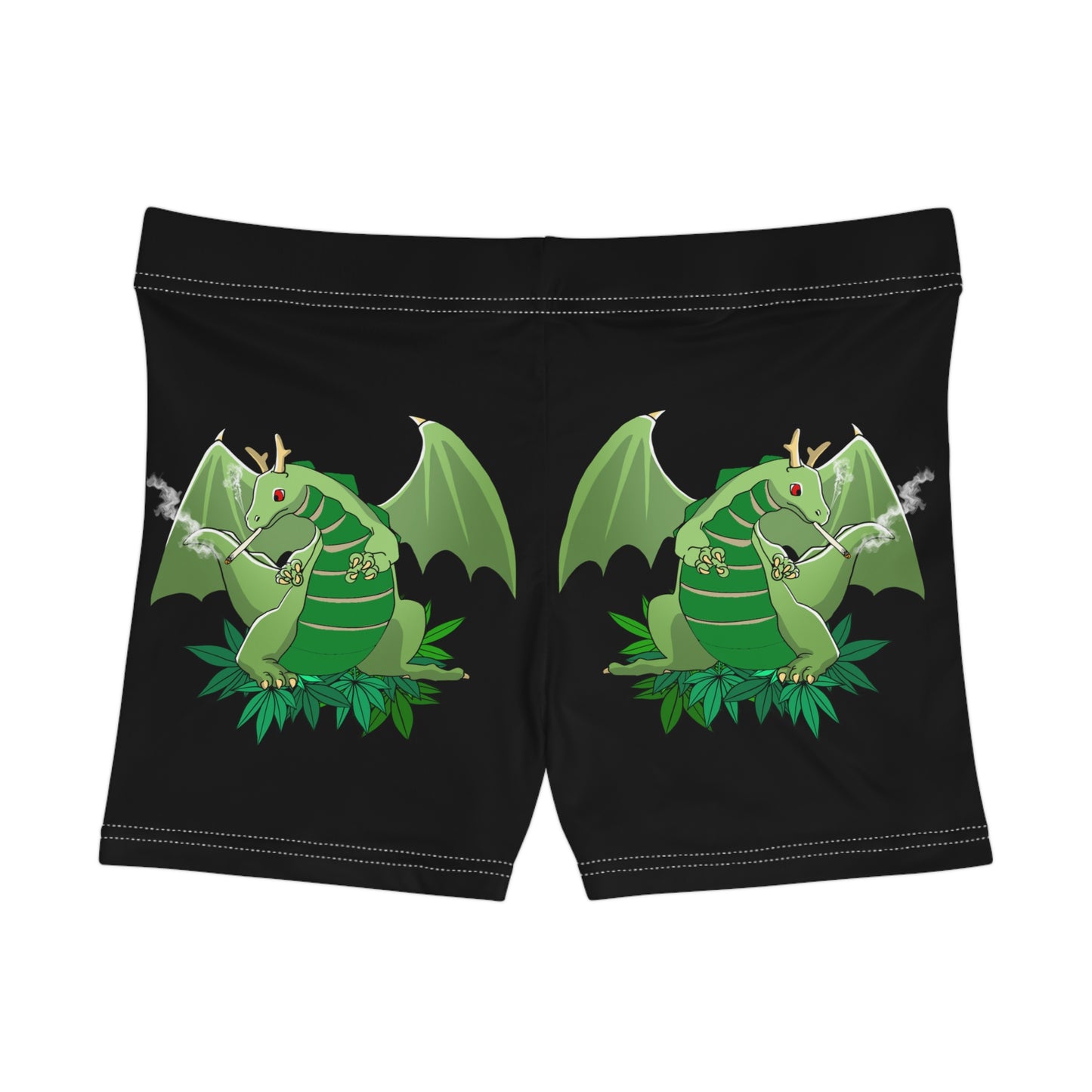 Puff Puff Smokin Dragon, Summer Shorts, Womens