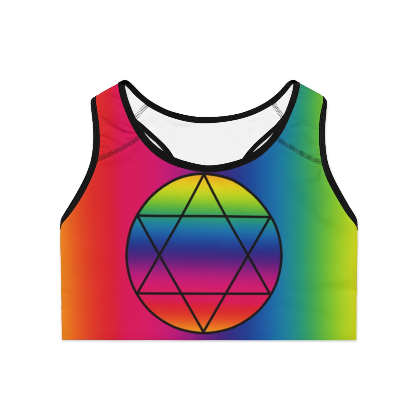 PRIDE Hexagram Sports Bra