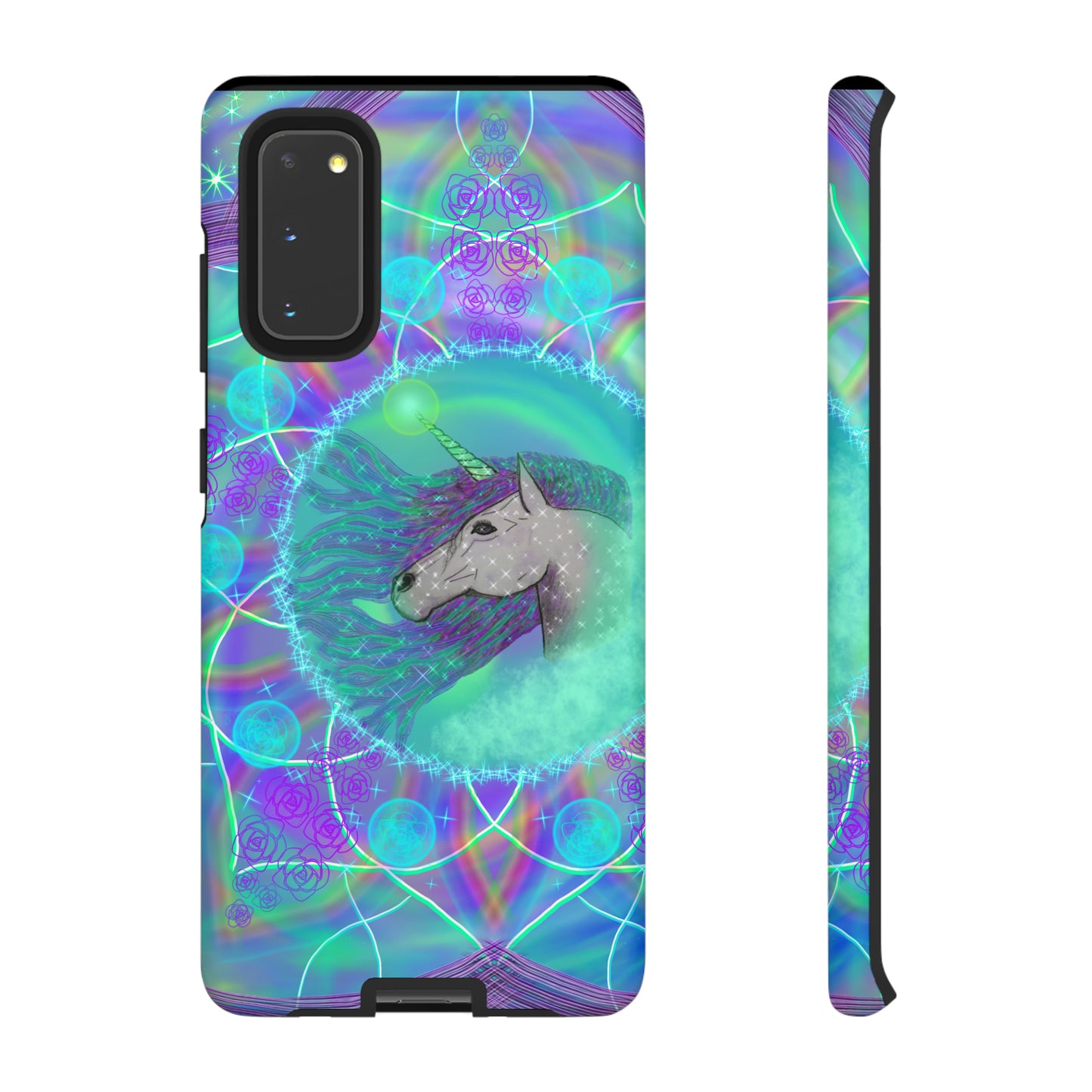 Mystic Unicorn Protective Phone Case, Samsung, iPhone, Pixel, all sizes