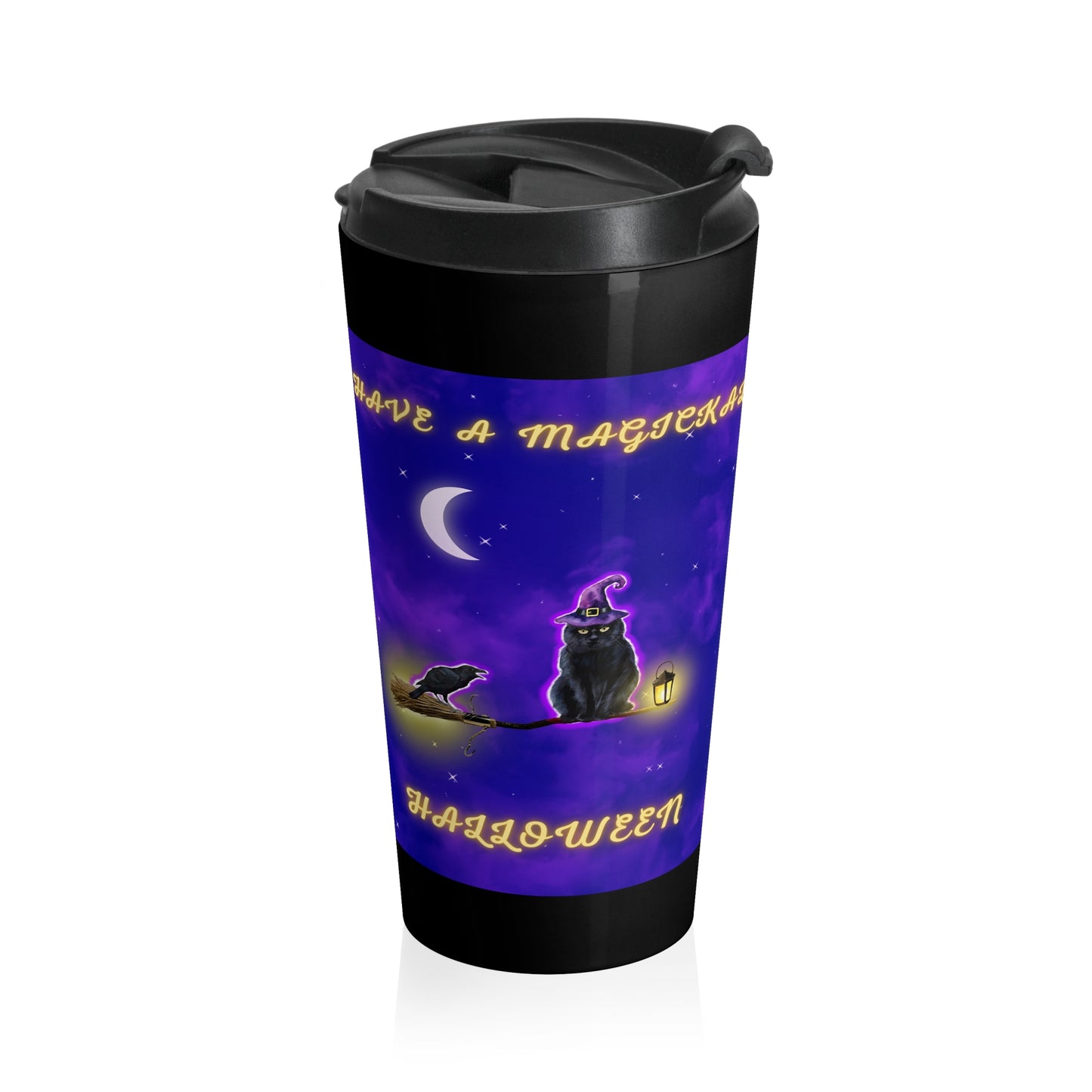 Have a Magickal Halloween Halloween Travel Mug with Insert