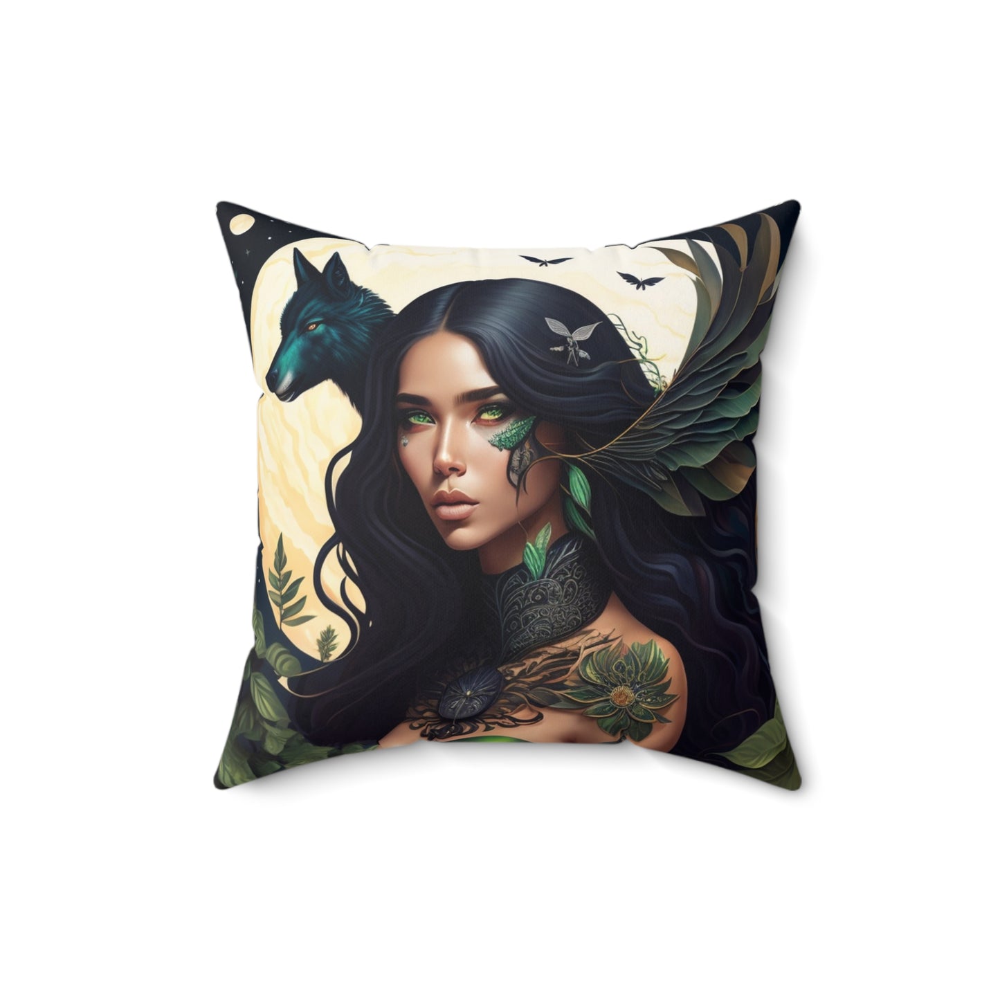 The Mistress, Spun Polyester Square Pillow