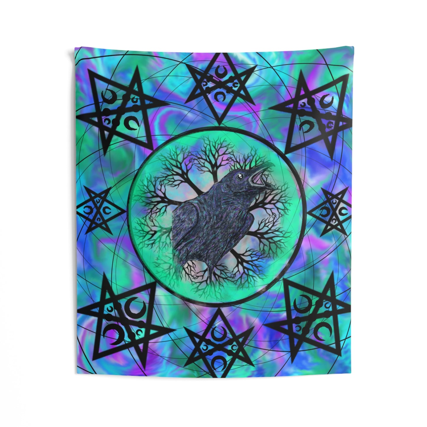 Raven Magick Indoor Wall Tapestry 51 x 60