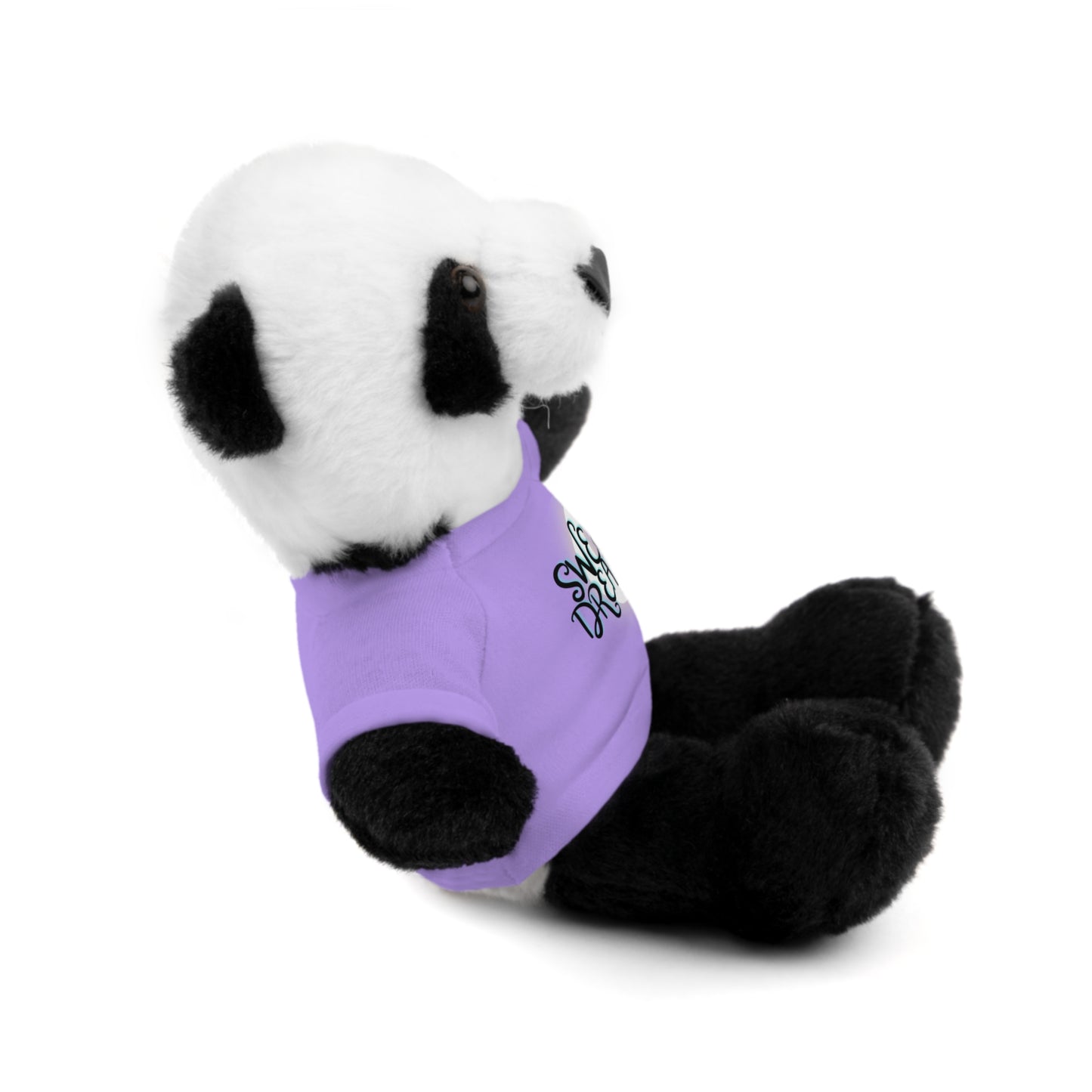 Sweet Dreams Kids Cute Stuffed Animals with Tee, Panda, Teddy Bear, Bunny, Lion, Sheep, Jaguar