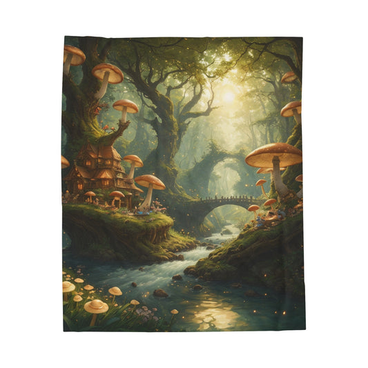 The Fairylands, Velveteen Plush Blanket