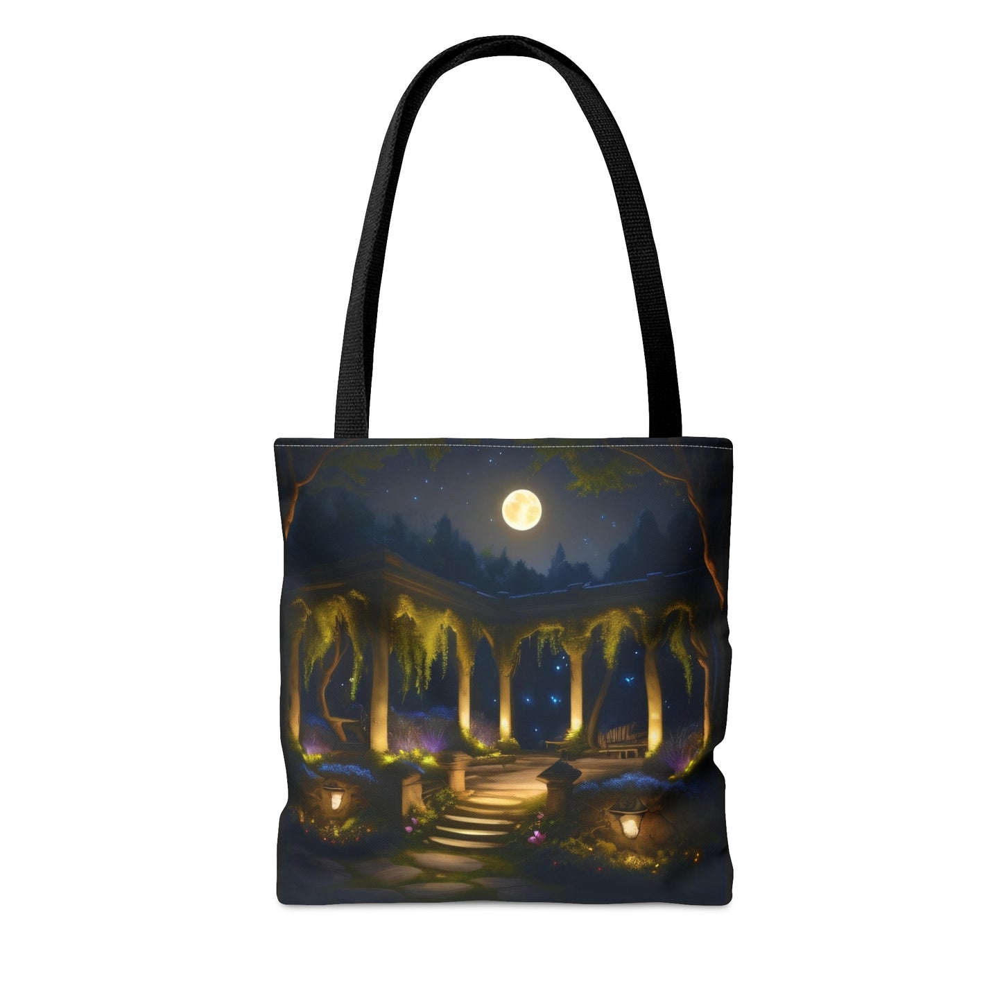 Moonlit Garden, Tote Bag