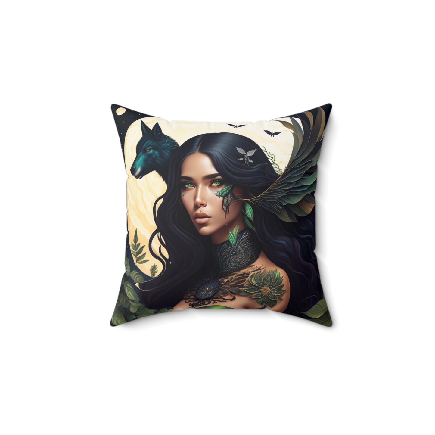 The Mistress, Spun Polyester Square Pillow