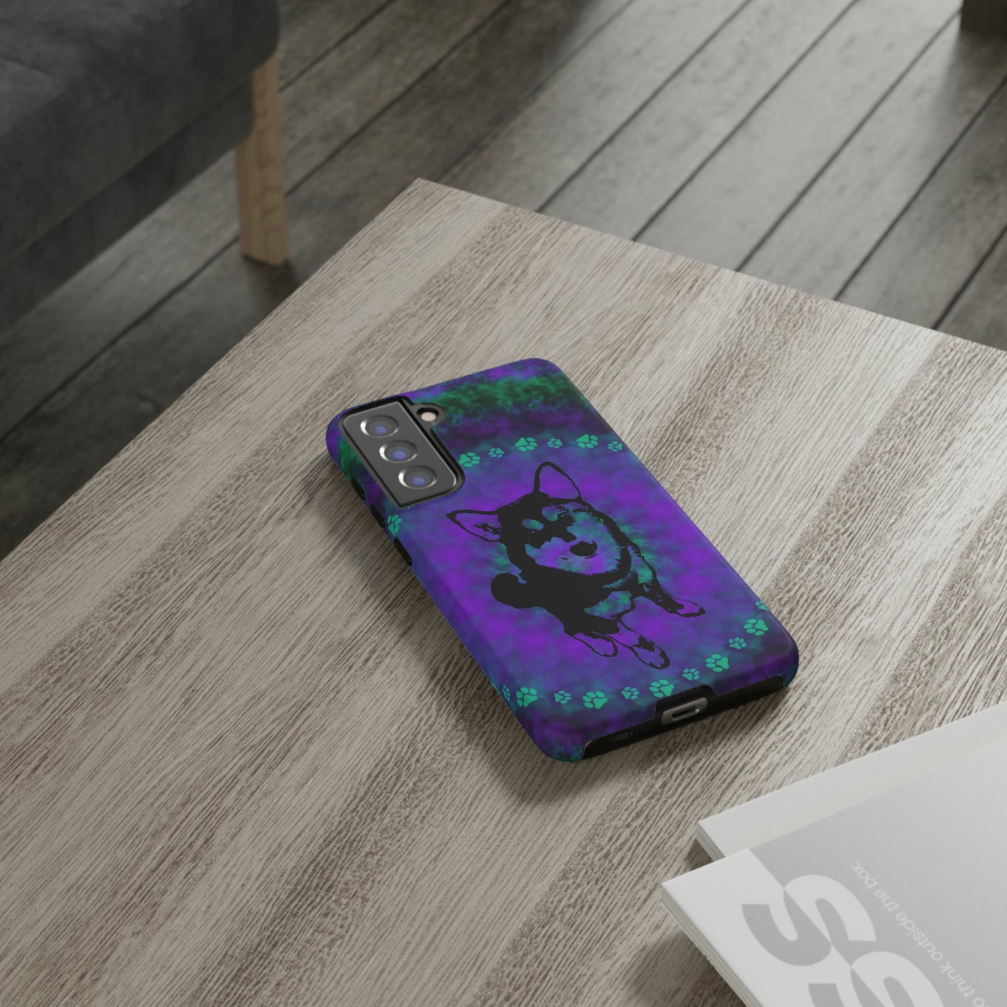 Malamute Protective Phone Case, Samsung, iPhone, Pixel, all sizes