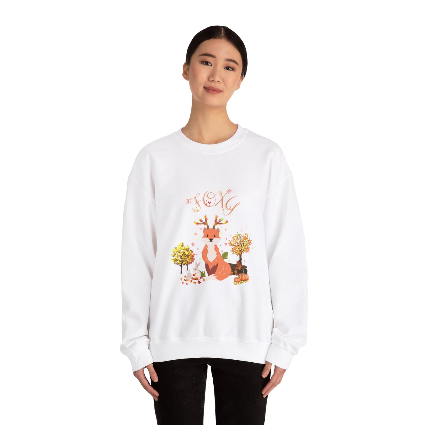 Foxy Fall Crewneck Sweatshirt