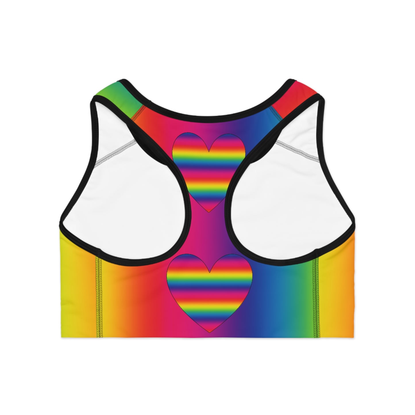 PRIDE Heart Sports Bra