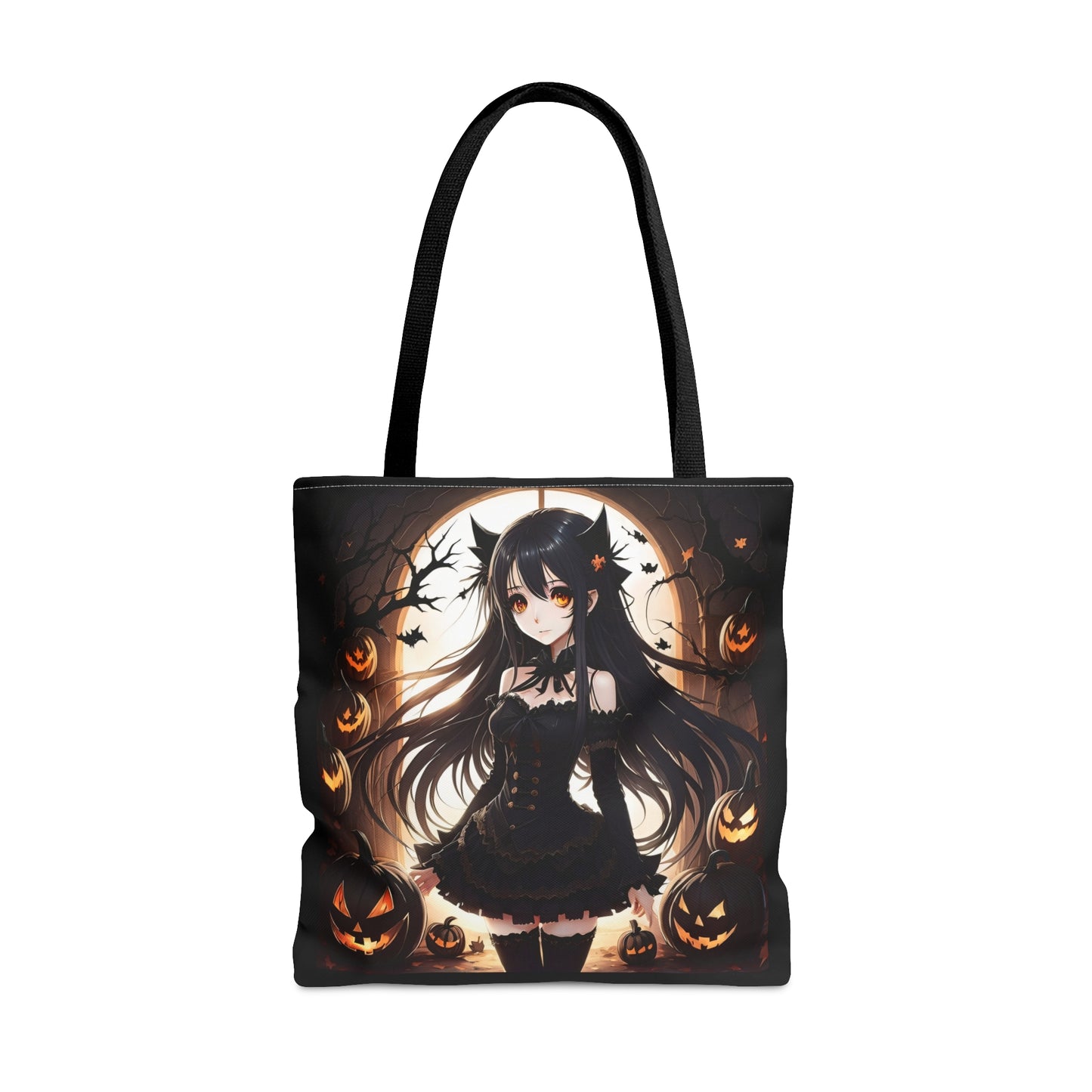 Anime Halloween Girl, Halloween Candy Tote Bag, Laptop Bag, Shoulder Bag