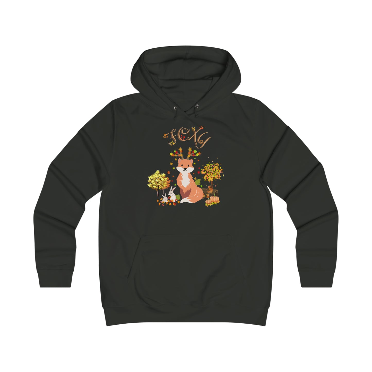 Foxy Fall Girlie College Hoodie