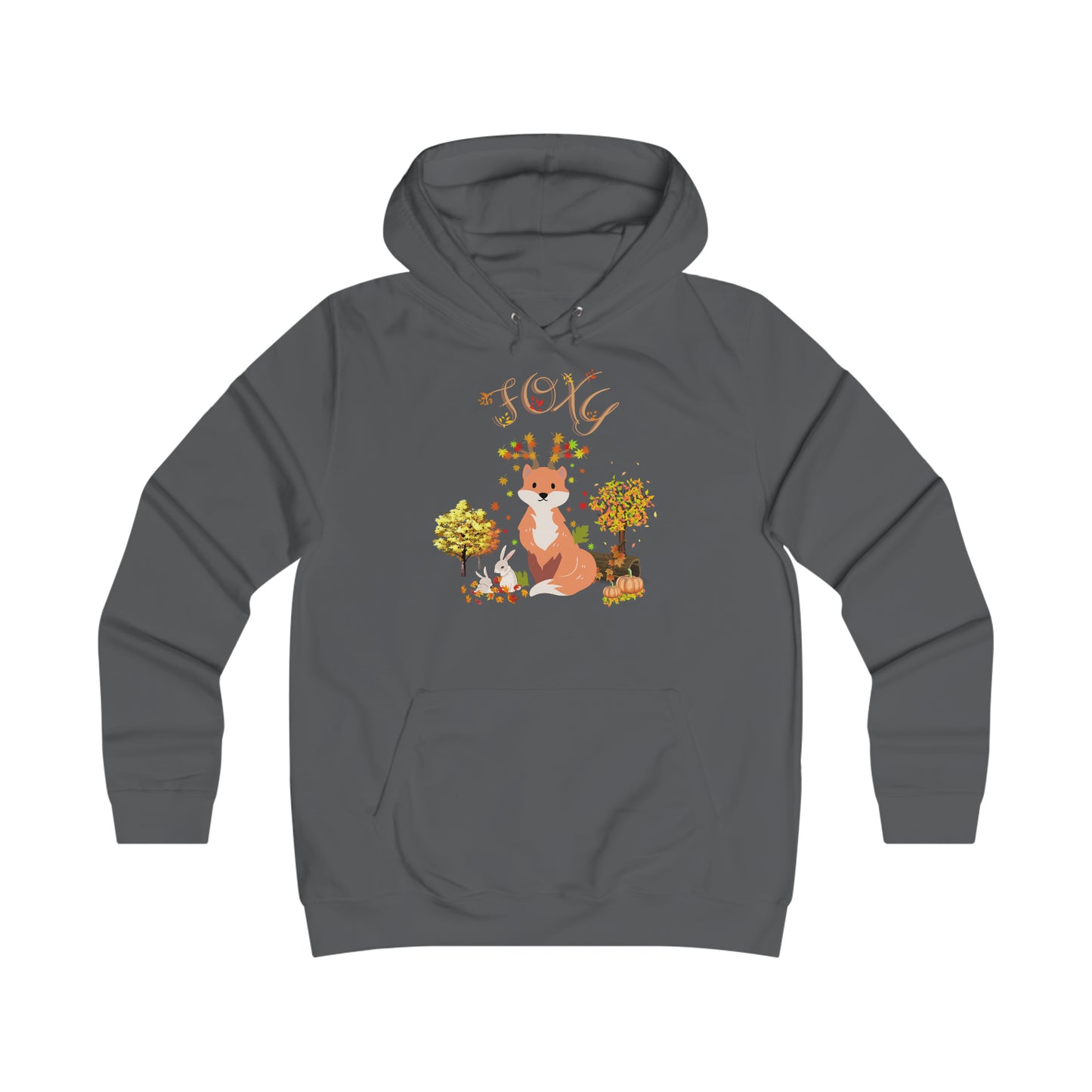 Foxy Fall Girlie College Hoodie