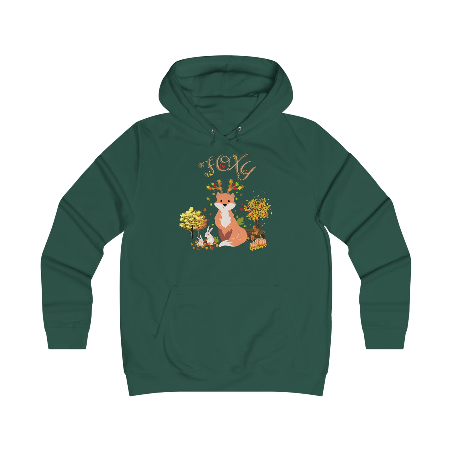 Foxy Fall Girlie College Hoodie