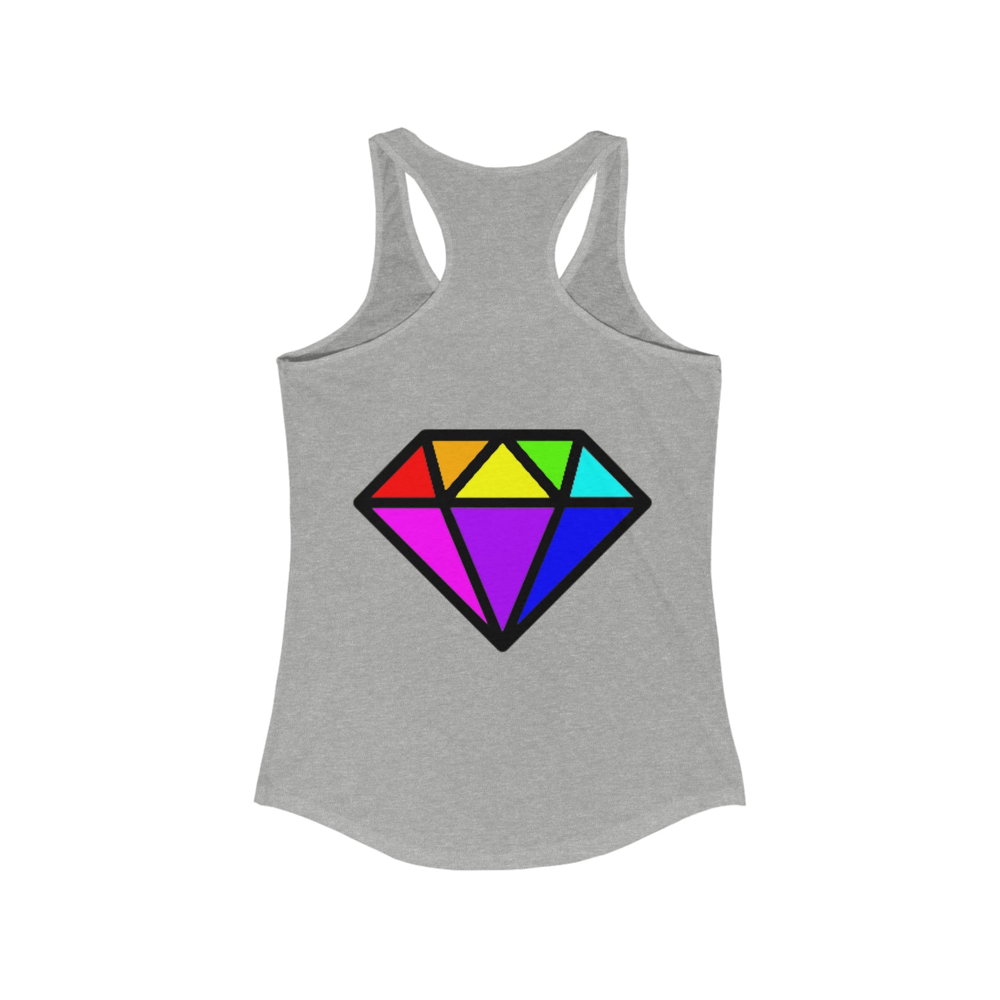 PRIDE Diamond Women's Ideal Racerback Tank