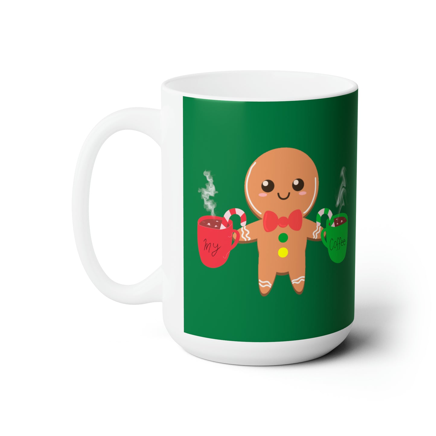 My Coffee Christmas Ceramic Mug 15oz