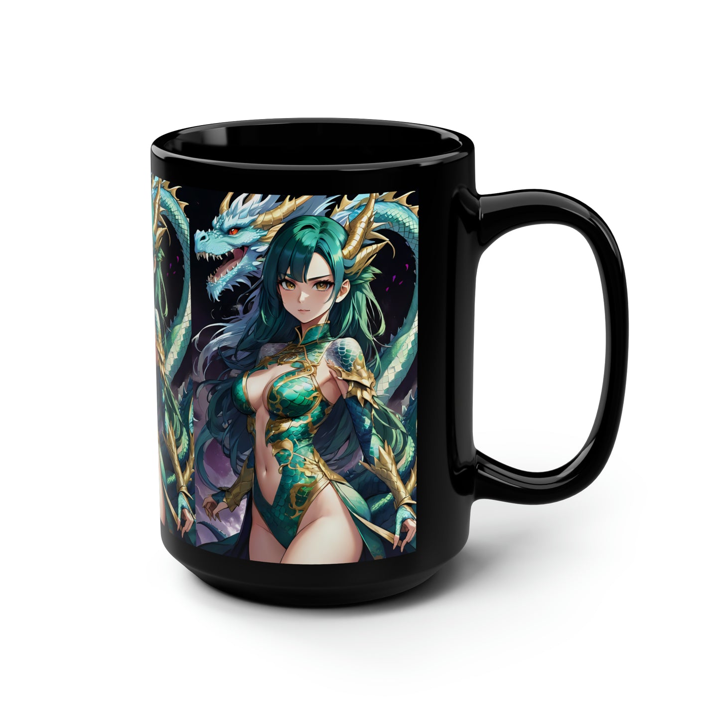 Leviathan, Black Mug, 15oz