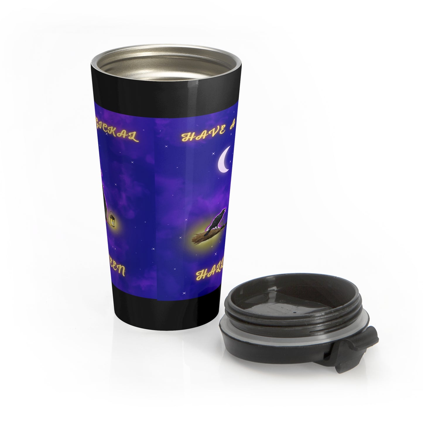 Have a Magickal Halloween Halloween Travel Mug with Insert