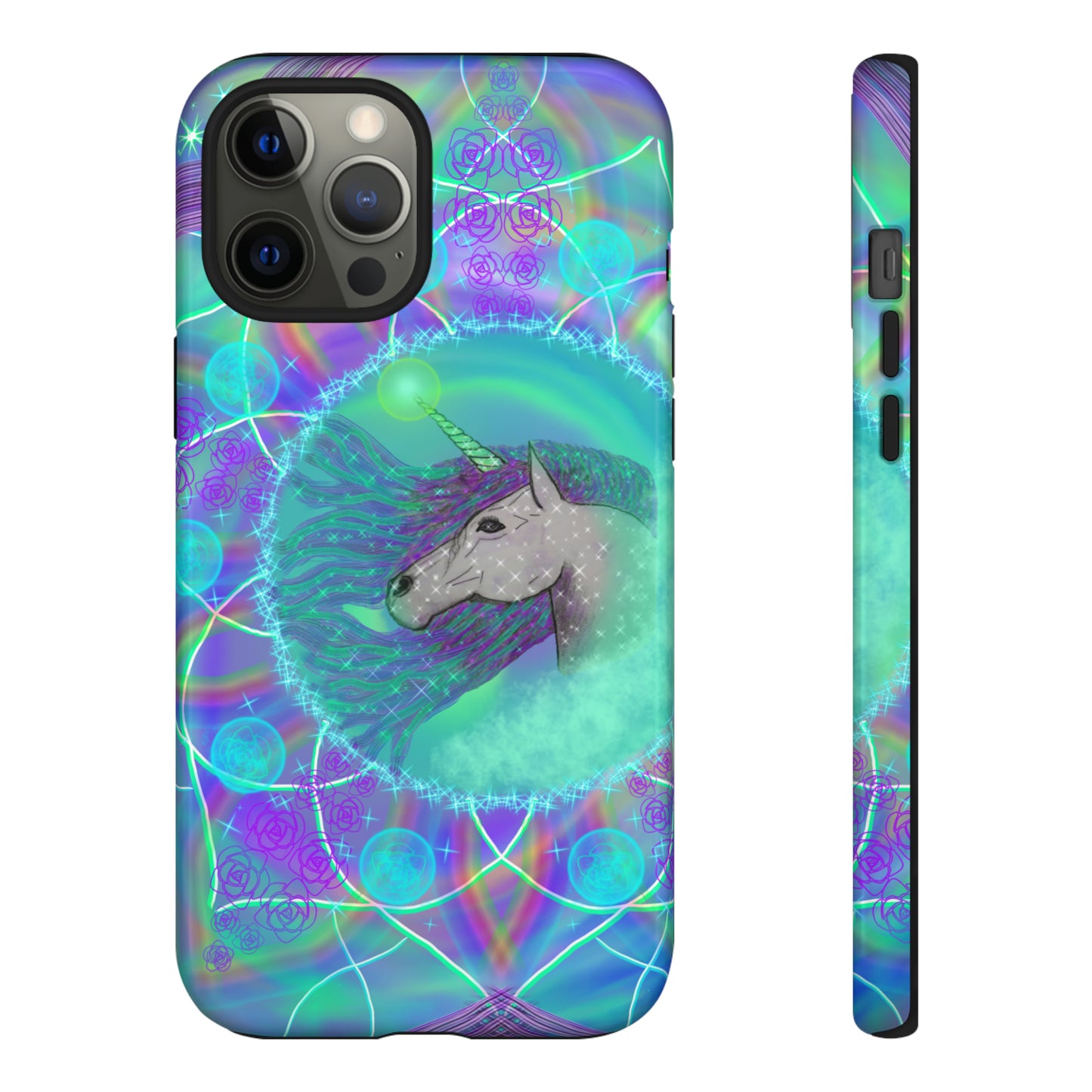 Mystic Unicorn Protective Phone Case, Samsung, iPhone, Pixel, all sizes