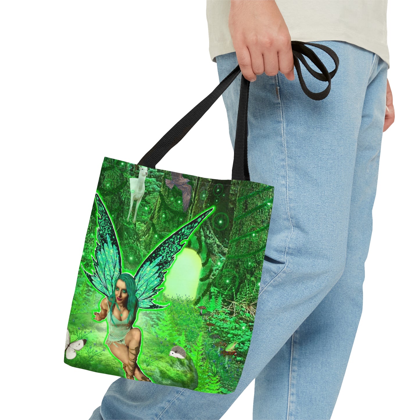 Mystic Forest Fairy Tote Bag