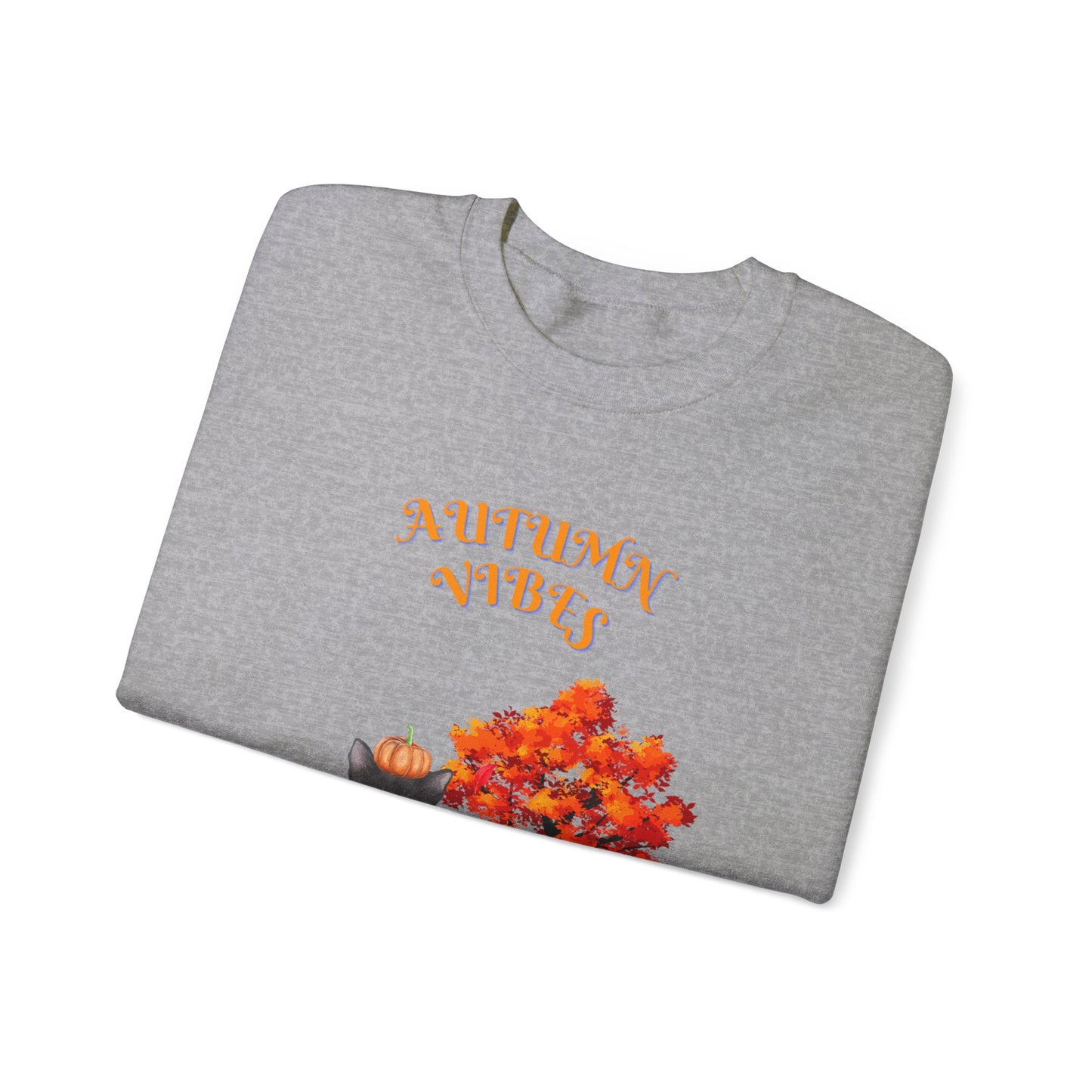 Autumn Vibes Fall Crewneck Sweatshirt