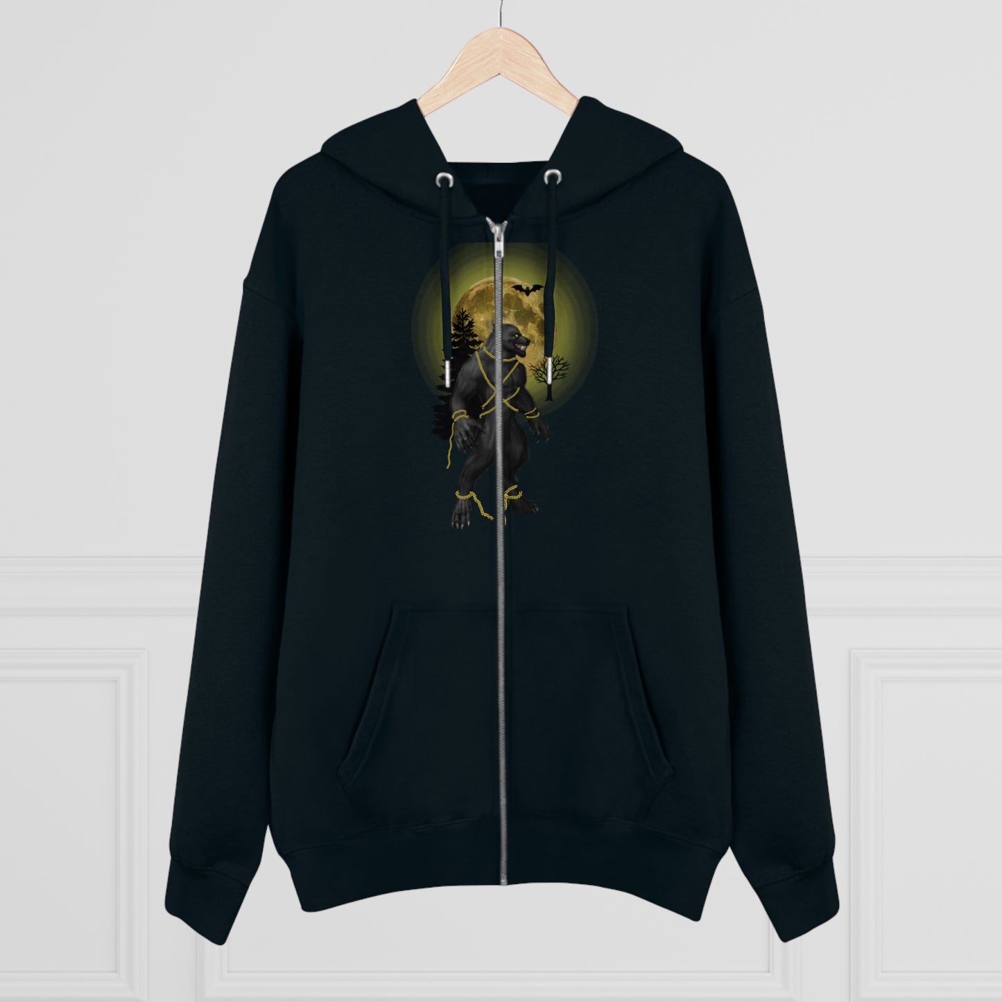 Men's  Fenrir Unchained Halloween Zip Hoodie