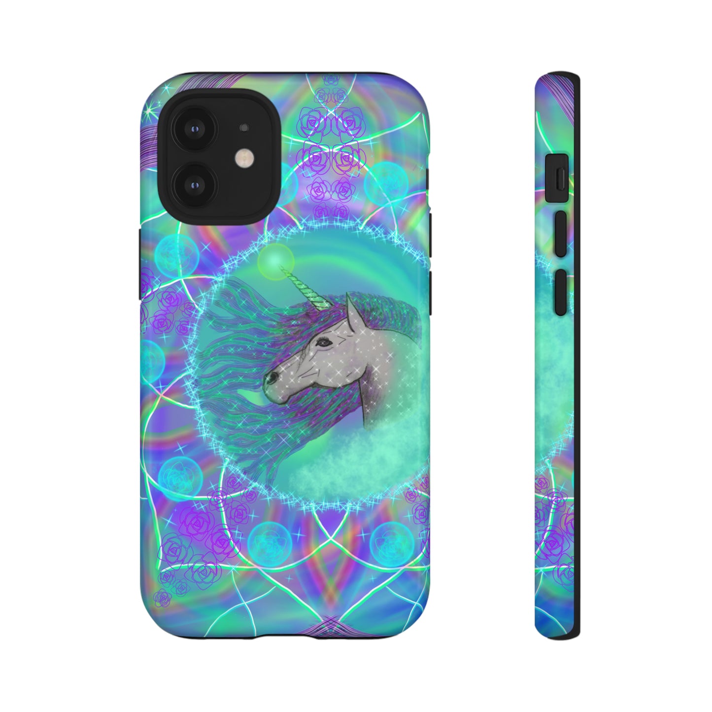 Mystic Unicorn Protective Phone Case, Samsung, iPhone, Pixel, all sizes