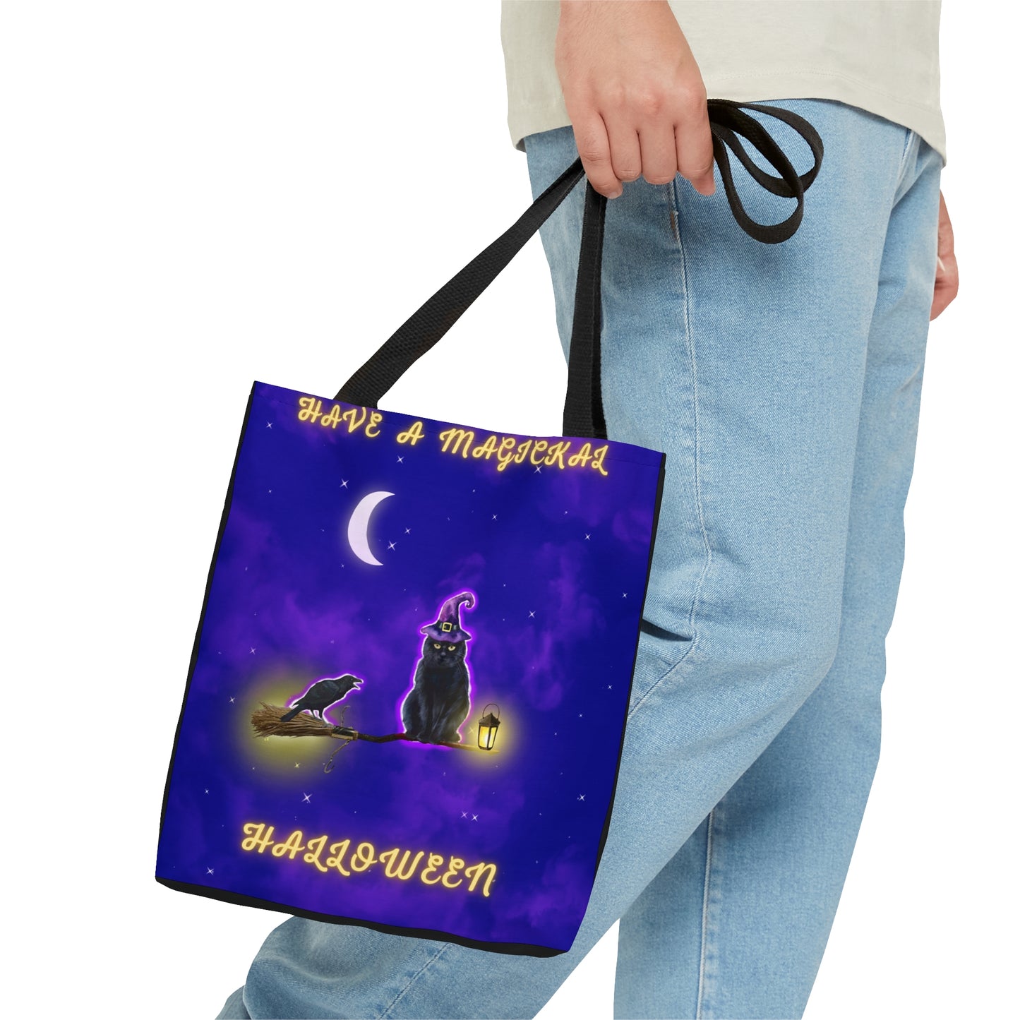 A Magickal Halloween Candy Tote Bag