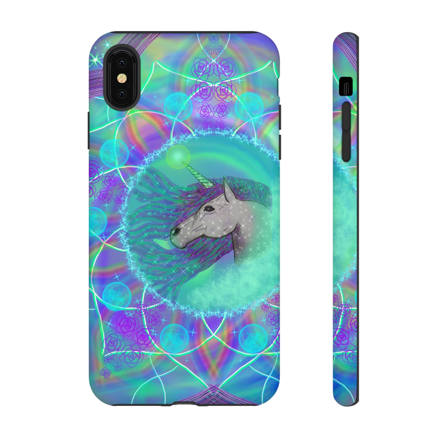 Mystic Unicorn Protective Phone Case, Samsung, iPhone, Pixel, all sizes